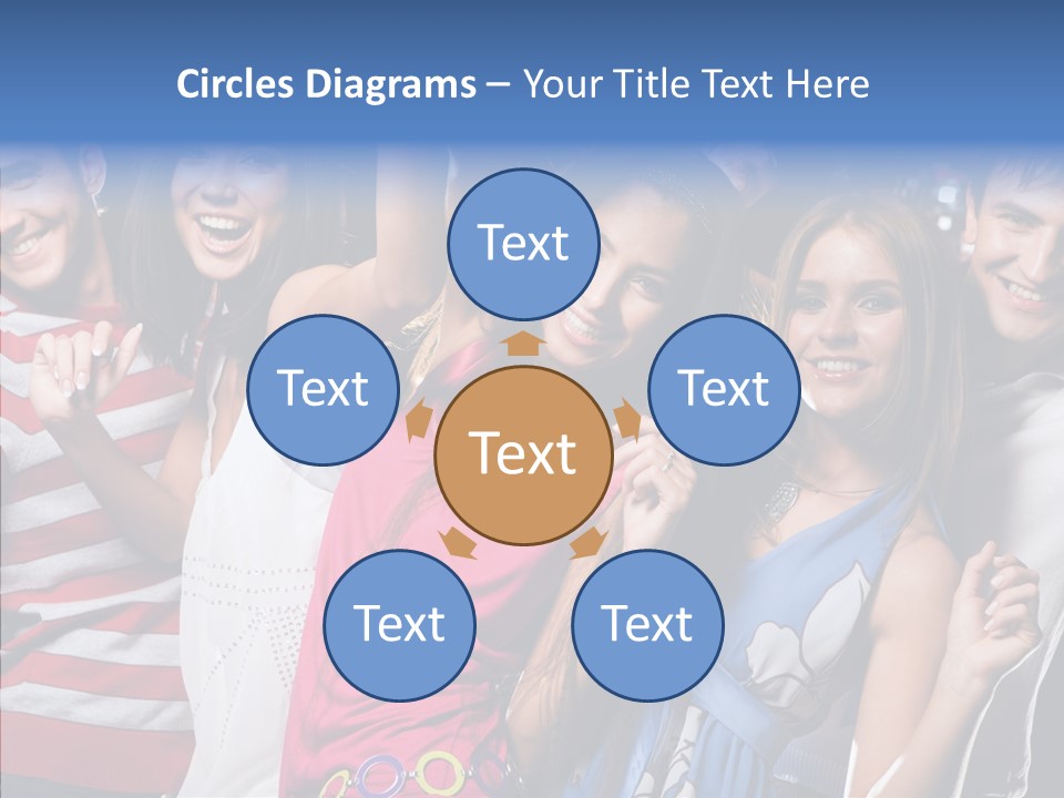 Boyfriend Lifestyle Group PowerPoint Template