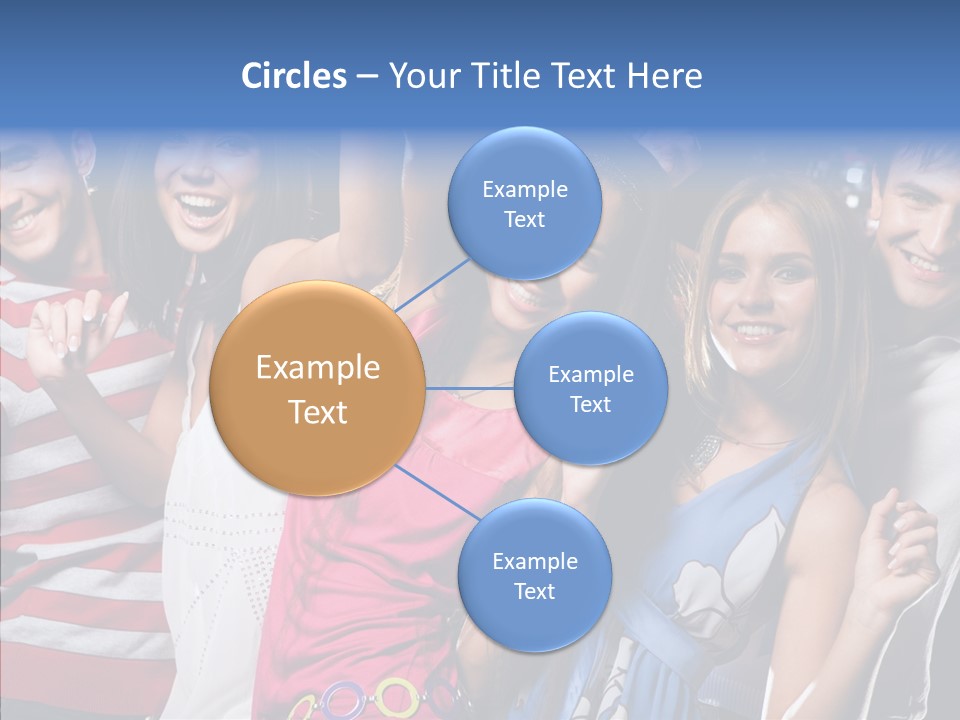 Boyfriend Lifestyle Group PowerPoint Template