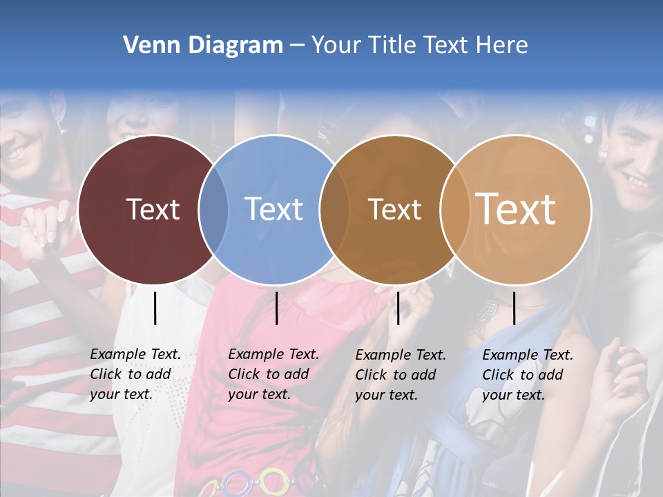 Boyfriend Lifestyle Group PowerPoint Template