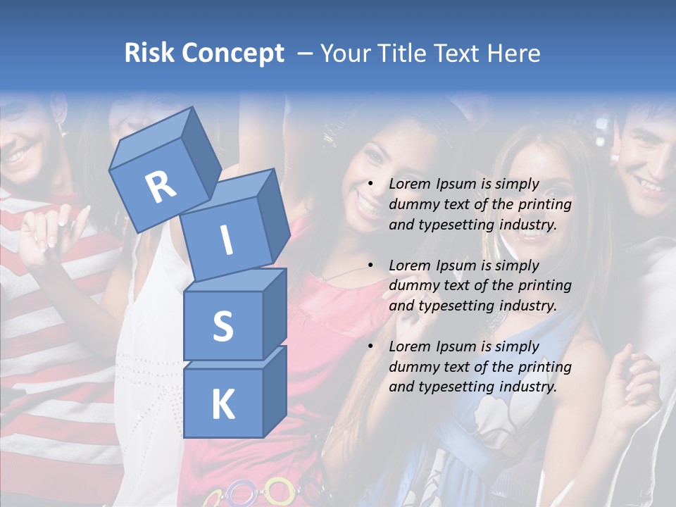 Boyfriend Lifestyle Group PowerPoint Template