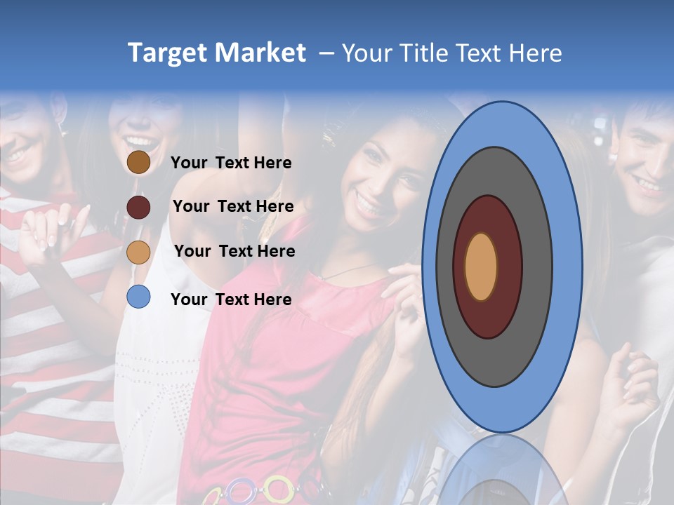 Boyfriend Lifestyle Group PowerPoint Template