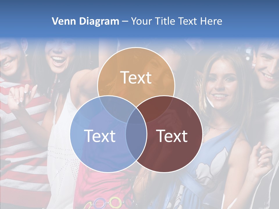 Boyfriend Lifestyle Group PowerPoint Template