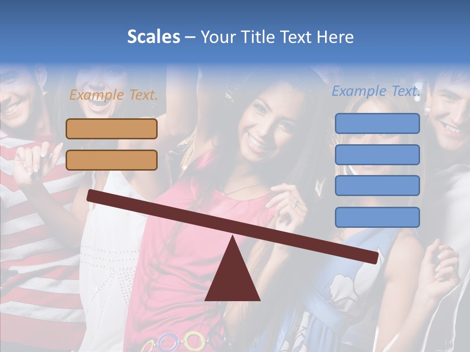 Boyfriend Lifestyle Group PowerPoint Template