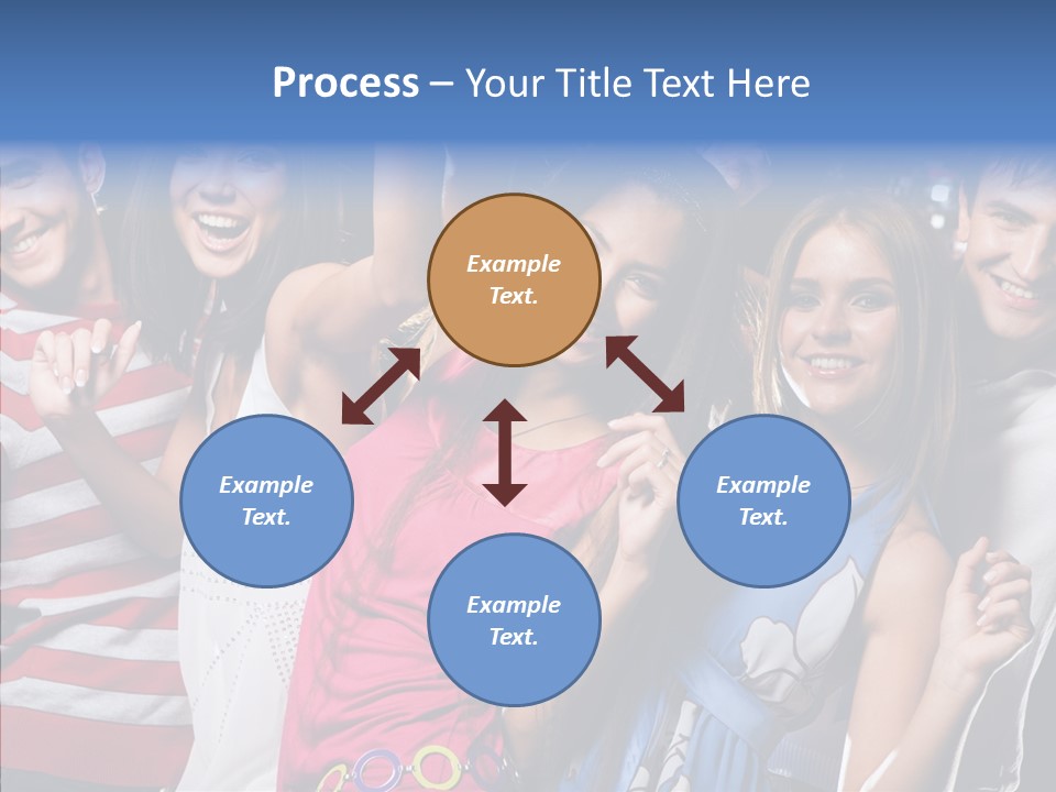 Boyfriend Lifestyle Group PowerPoint Template