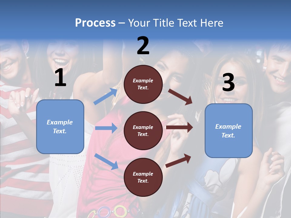 Boyfriend Lifestyle Group PowerPoint Template