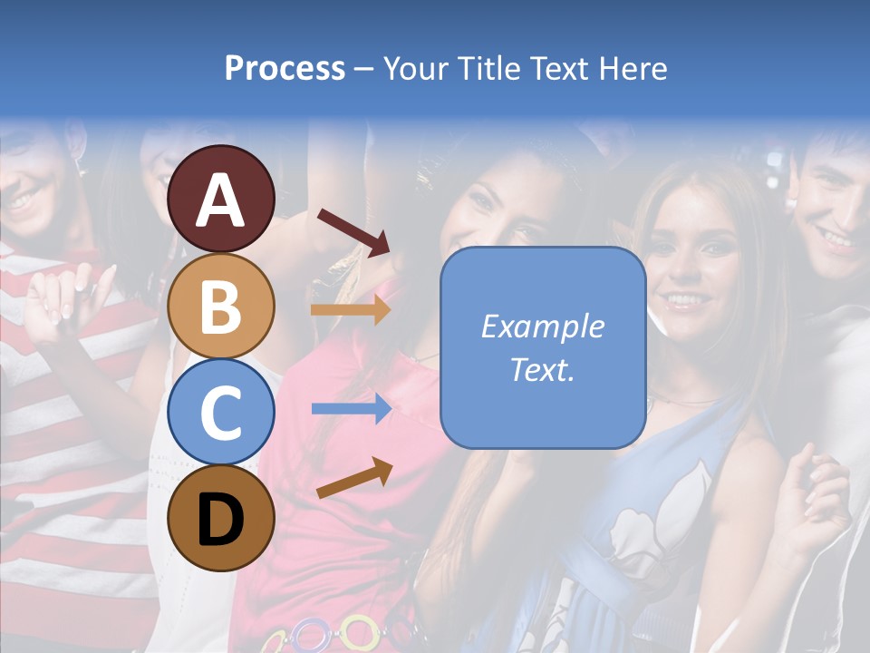 Boyfriend Lifestyle Group PowerPoint Template