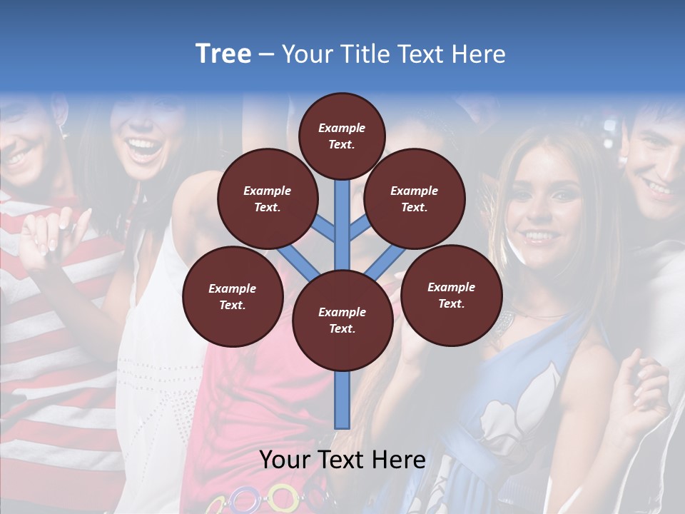 Boyfriend Lifestyle Group PowerPoint Template