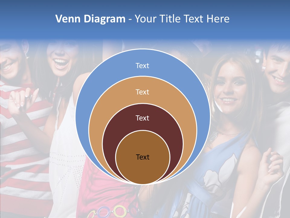 Boyfriend Lifestyle Group PowerPoint Template