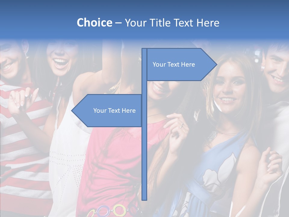 Boyfriend Lifestyle Group PowerPoint Template