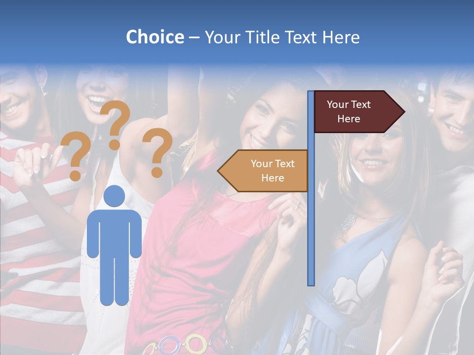 Boyfriend Lifestyle Group PowerPoint Template