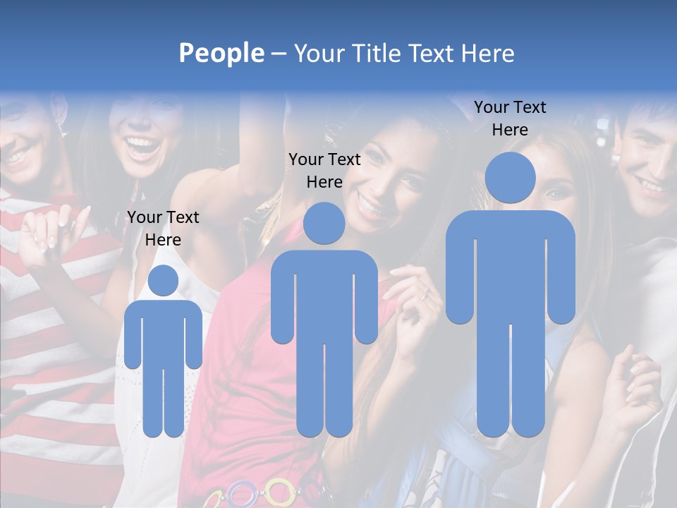 Boyfriend Lifestyle Group PowerPoint Template