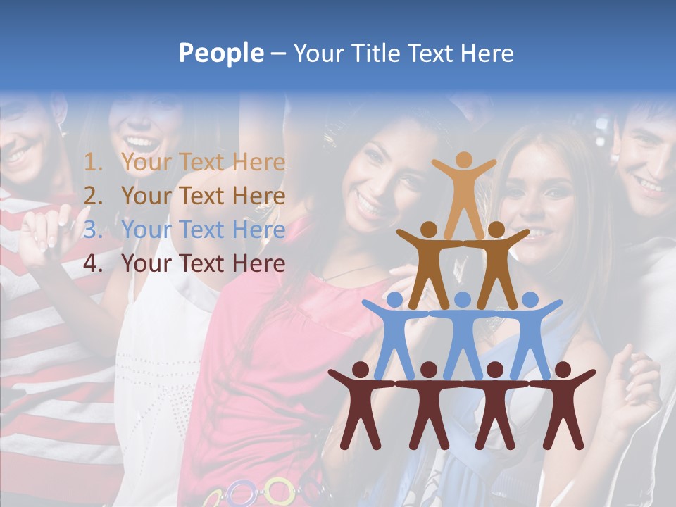 Boyfriend Lifestyle Group PowerPoint Template