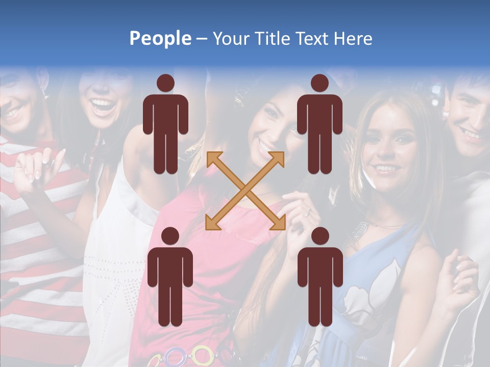 Boyfriend Lifestyle Group PowerPoint Template