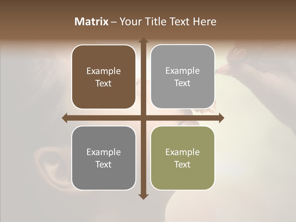 Pick Childhood Flower PowerPoint Template