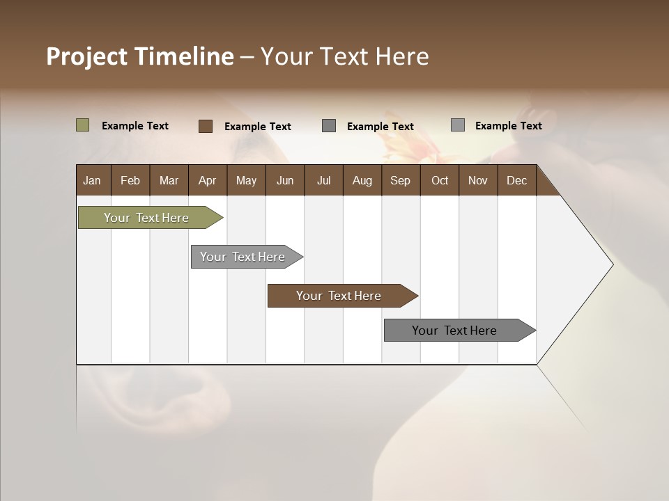 Pick Childhood Flower PowerPoint Template