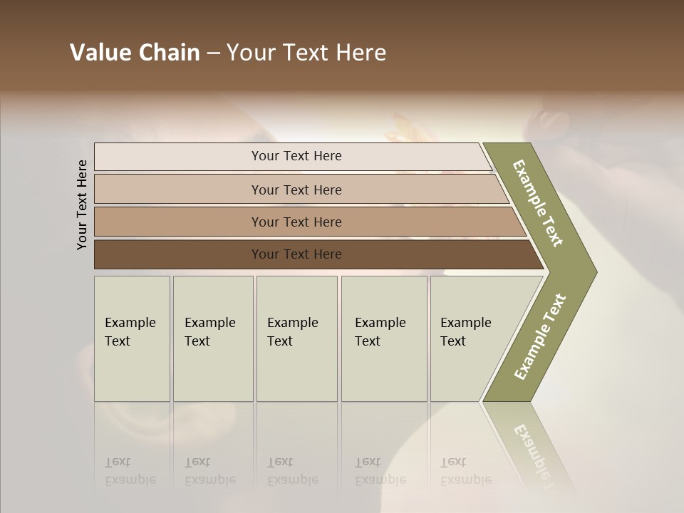 Pick Childhood Flower PowerPoint Template