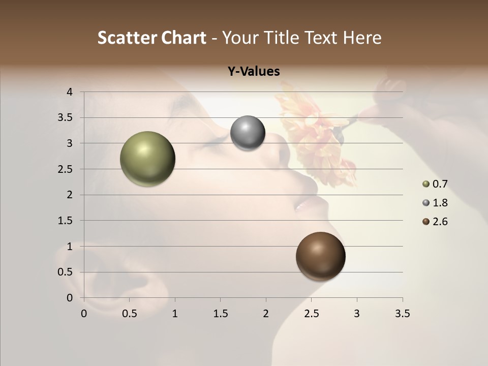 Pick Childhood Flower PowerPoint Template