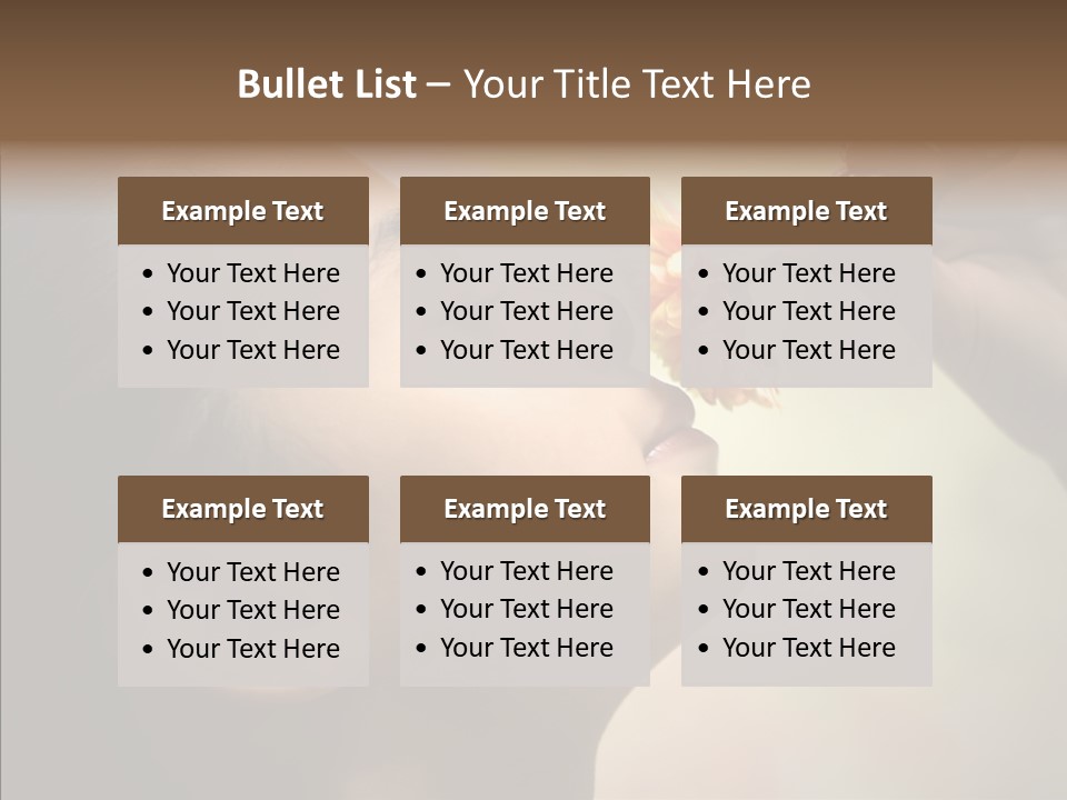 Pick Childhood Flower PowerPoint Template