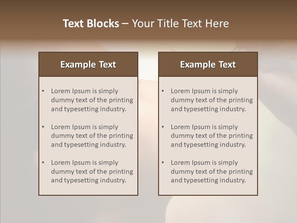 Pick Childhood Flower PowerPoint Template