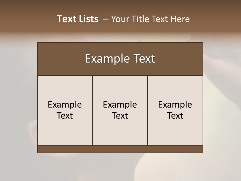 Pick Childhood Flower PowerPoint Template