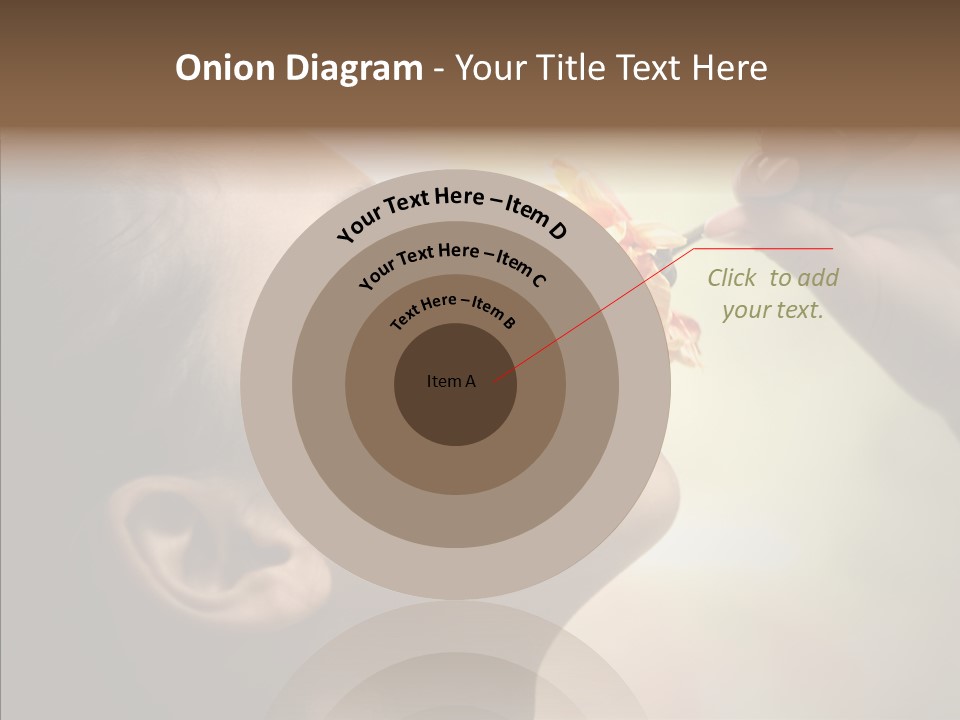 Pick Childhood Flower PowerPoint Template