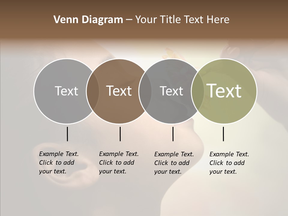 Pick Childhood Flower PowerPoint Template