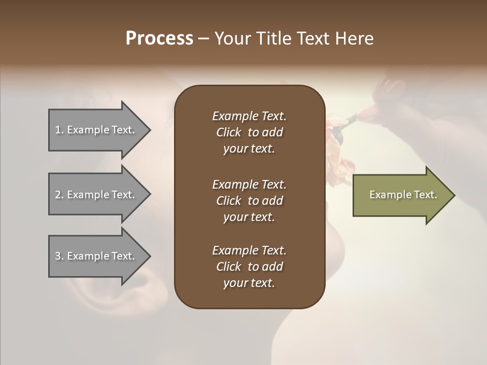 Pick Childhood Flower PowerPoint Template