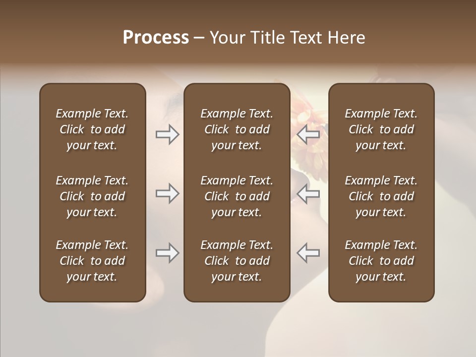 Pick Childhood Flower PowerPoint Template