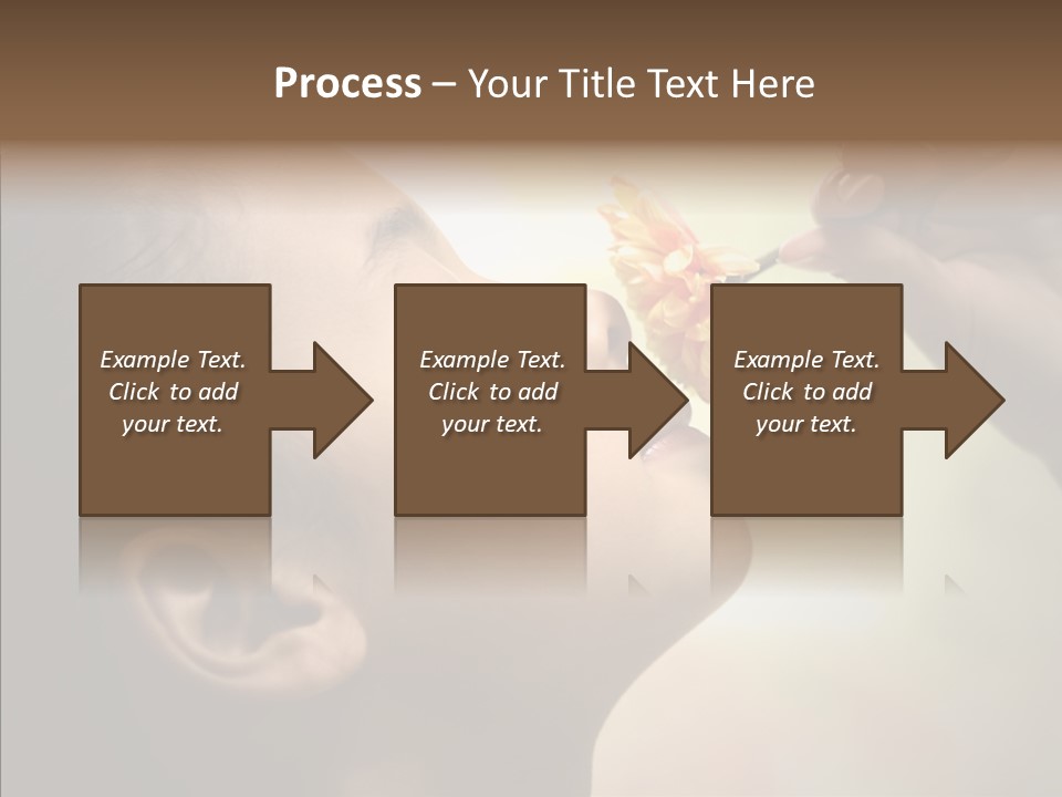 Pick Childhood Flower PowerPoint Template