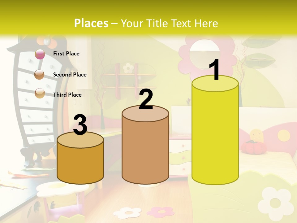 Interior Fun Bright PowerPoint Template