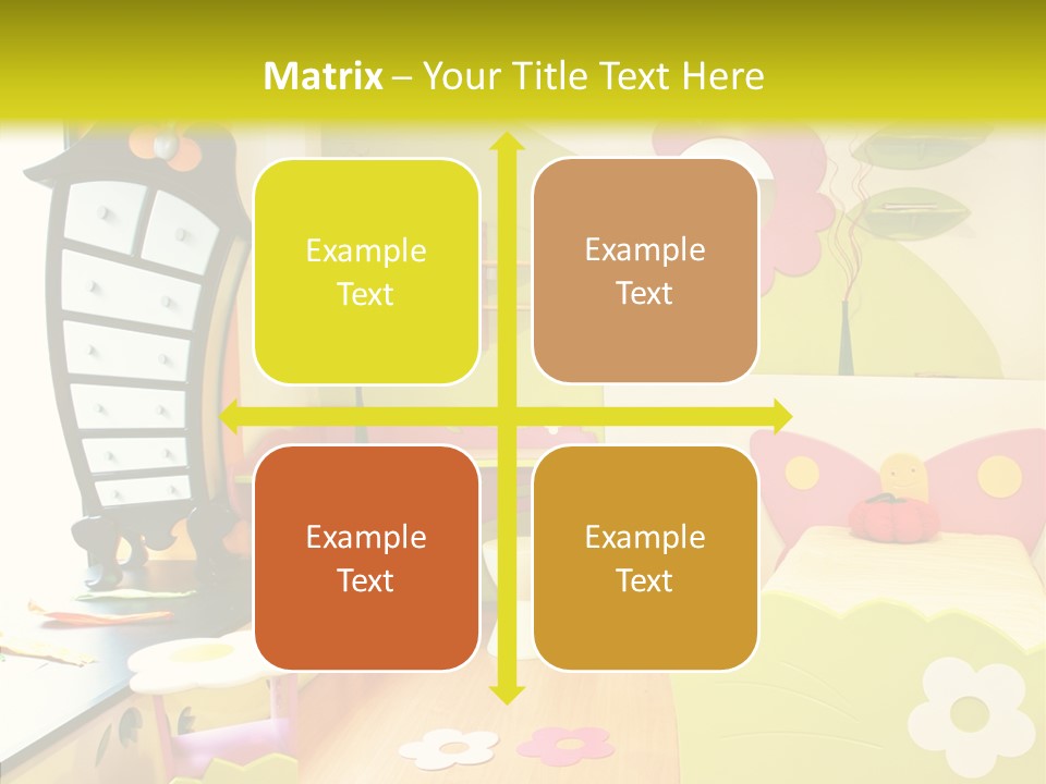 Interior Fun Bright PowerPoint Template