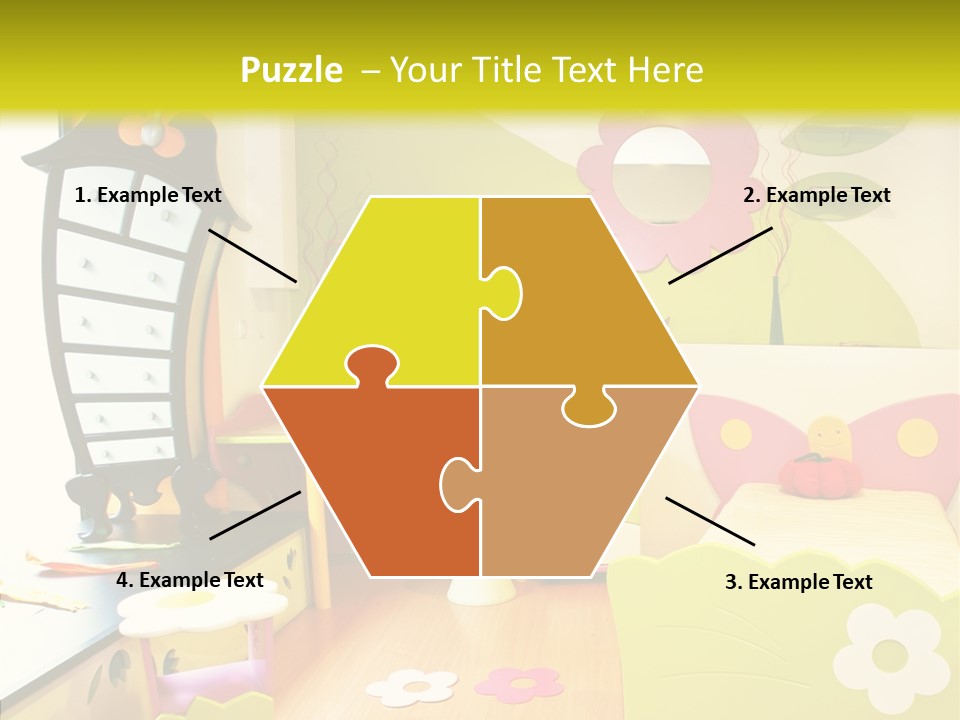 Interior Fun Bright PowerPoint Template