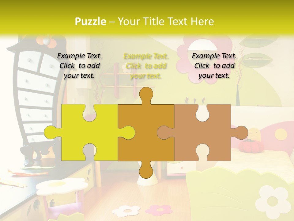 Interior Fun Bright PowerPoint Template