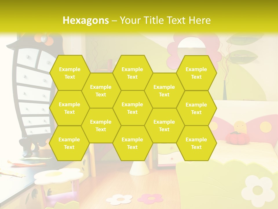 Interior Fun Bright PowerPoint Template