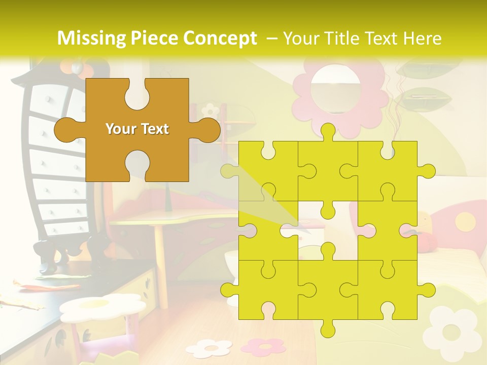 Interior Fun Bright PowerPoint Template