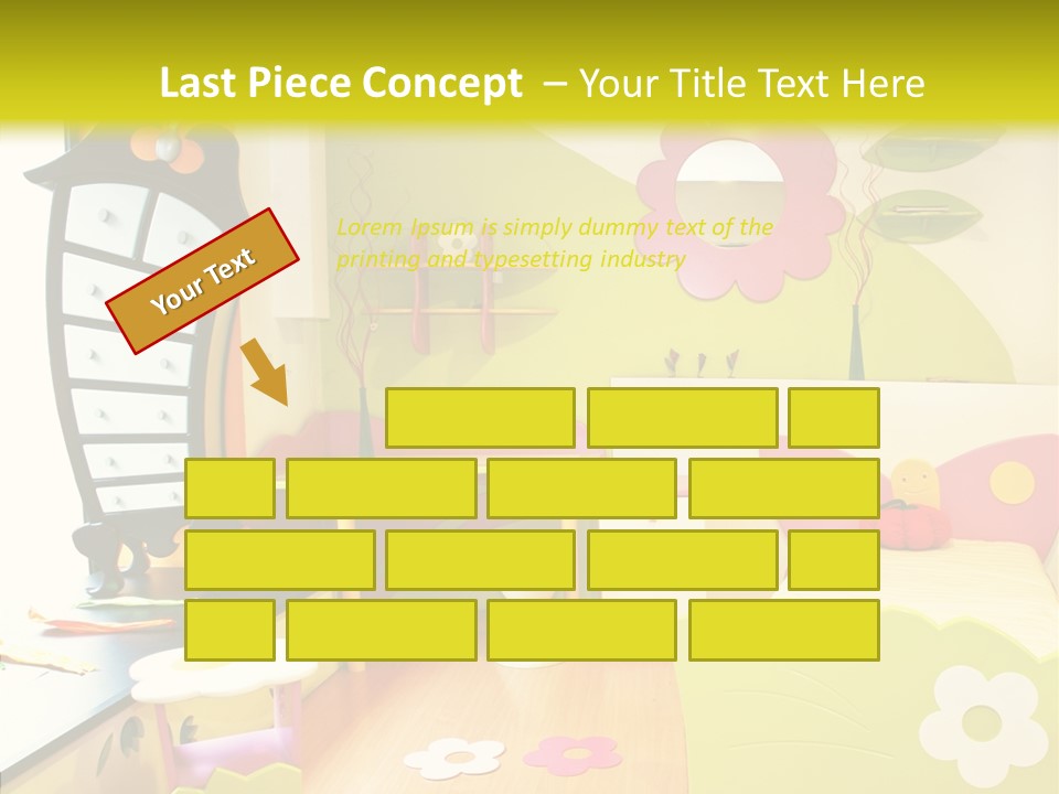 Interior Fun Bright PowerPoint Template