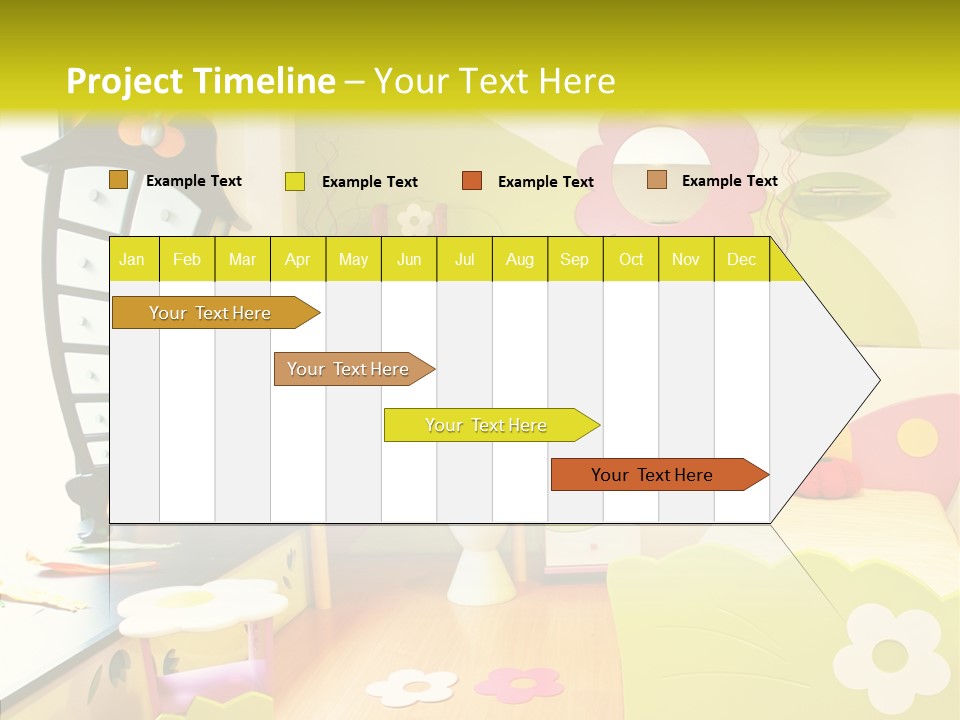Interior Fun Bright PowerPoint Template
