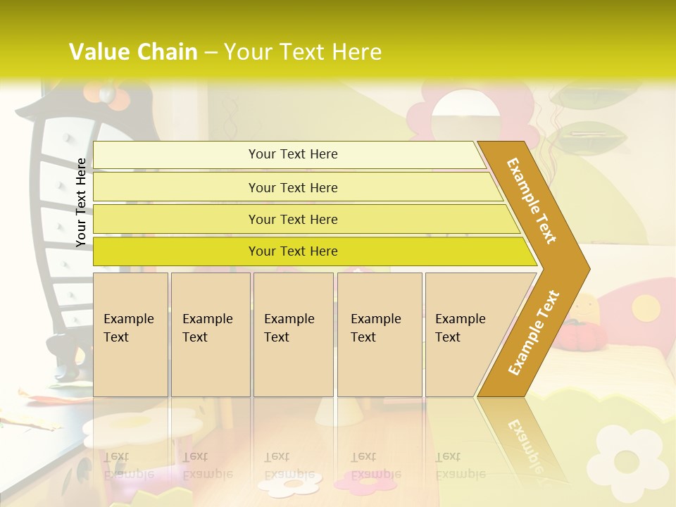 Interior Fun Bright PowerPoint Template