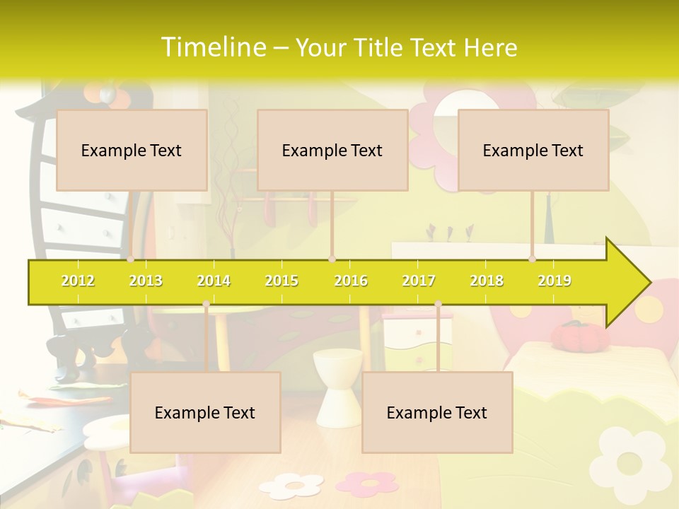 Interior Fun Bright PowerPoint Template