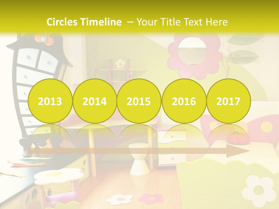 Interior Fun Bright PowerPoint Template