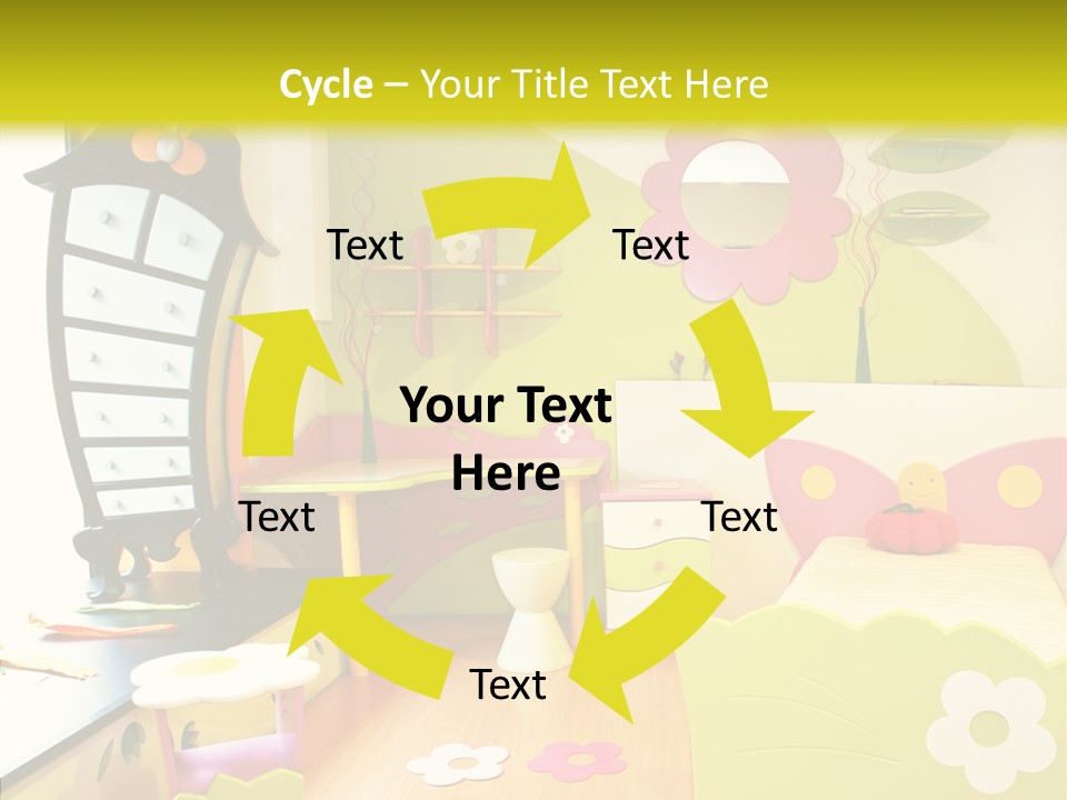 Interior Fun Bright PowerPoint Template
