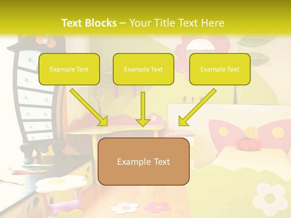Interior Fun Bright PowerPoint Template