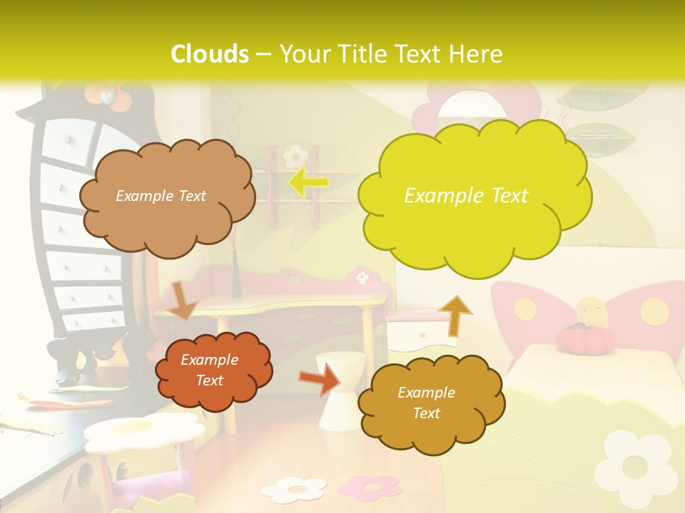 Interior Fun Bright PowerPoint Template