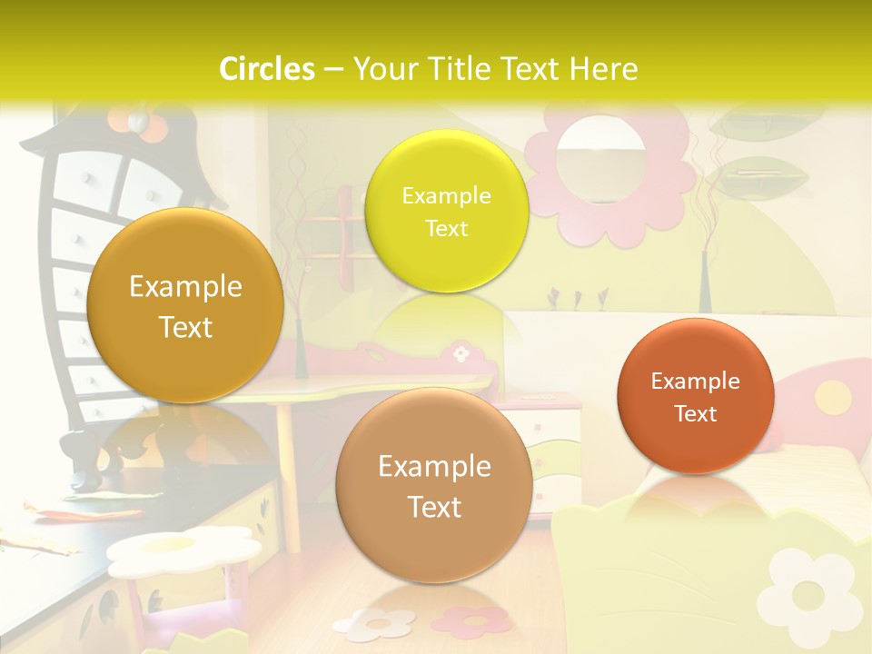 Interior Fun Bright PowerPoint Template