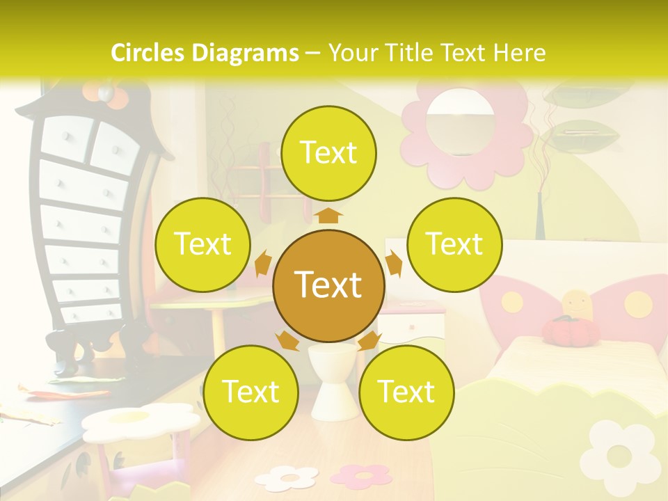 Interior Fun Bright PowerPoint Template