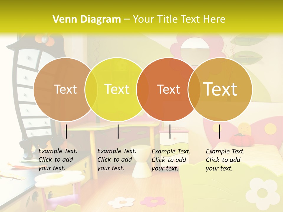 Interior Fun Bright PowerPoint Template