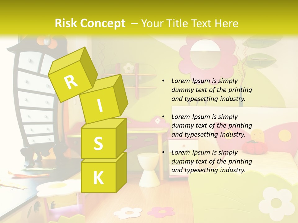 Interior Fun Bright PowerPoint Template