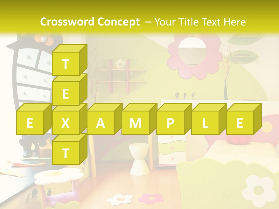 Interior Fun Bright PowerPoint Template