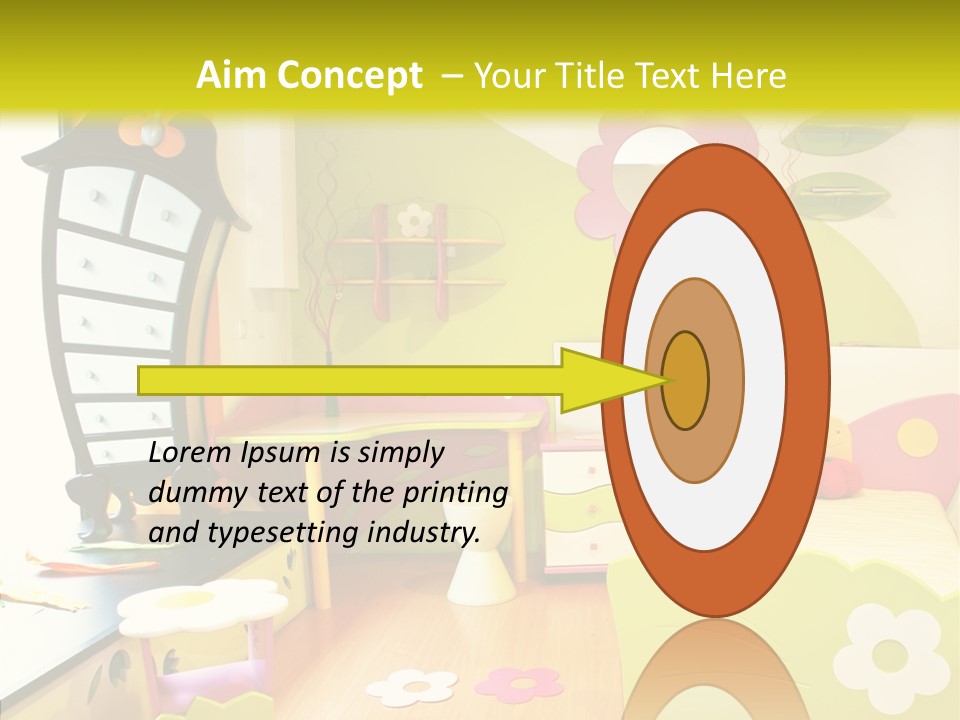 Interior Fun Bright PowerPoint Template