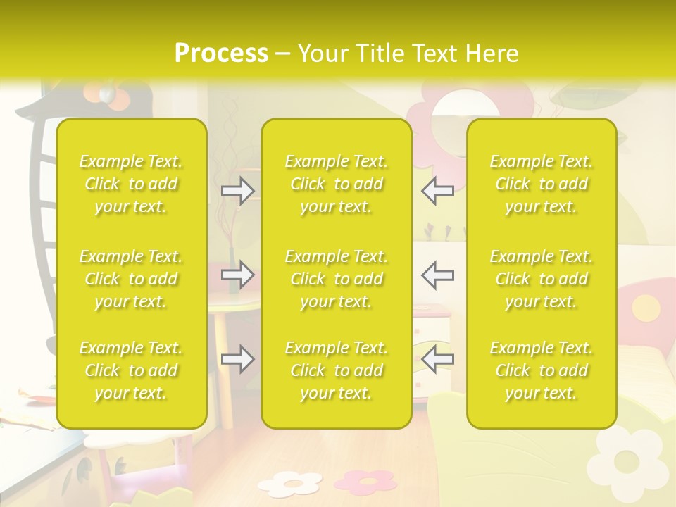 Interior Fun Bright PowerPoint Template